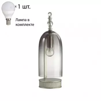 Настольная лампа с лампочкой Odeon Light Bell 4882/1T+Lamps E14 P45