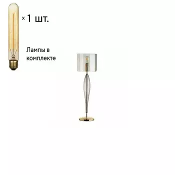 Настольная лампа с лампочкой Odeon Light Tower 4850/1T+Retro Lamps T30/T32