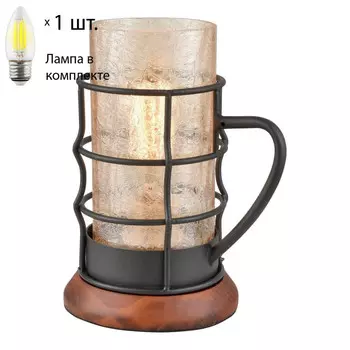 Настольная лампа с лампочкой Velante 561-704-01+Lamps E27 Свеча