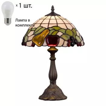 Настольная лампа с лампочкой Velante 850-804-01+Lamps E27 P45