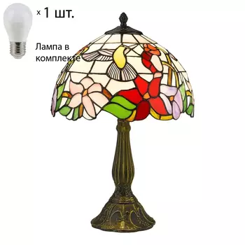 Настольная лампа с лампочкой Velante 887-804-01+Lamps E27 P45