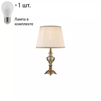Настольная лампа с лампочкой Wertmark WE706.01.504+Lamps