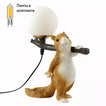 Настольная лампа с Led лампочками в комплекте LUMION 6522/1T+Lamps