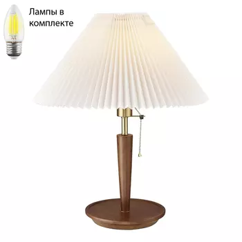 Настольная лампа с Led лампочками в комплекте Velante 531-704-01+Lamps