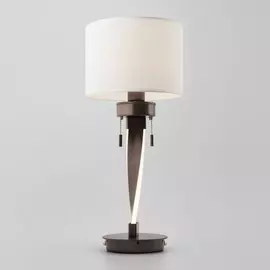 Настольная лампа со светодиодной подсветкой арматуры Bogates Titan 991 кофе a045789