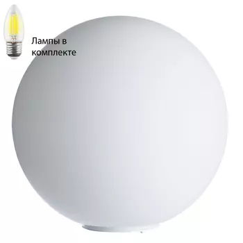 Настольная лампа в комплекте с лампочкой Arte lamp A6030LT-1WH+Lamps