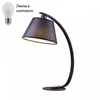 Настольная лампа в комплекте с лампочкой Arti Lampadari Alba E 4.1.1 B+Lamps