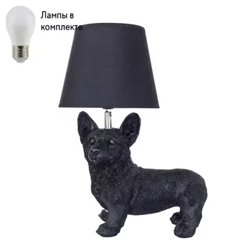 Настольная лампа в комплекте с лампочкой Arte lamp A4008LT-1BK+Lamps