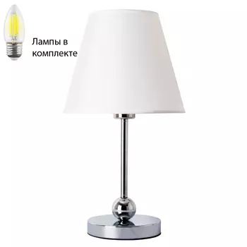 Настольная лампа в комплекте с лампочкой Arte lamp A2581LT-1CC+Lamps