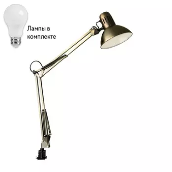 Настольная лампа в комплекте с лампочкой Arte lamp A6068LT-1AB+Lamps
