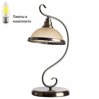 Настольная лампа в комплекте с лампочкой Arte lamp A6905LT-1AB+Lamps