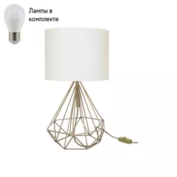 Настольная лампа в комплекте с лампочкой Toplight TL1620T-01WH+Lamps