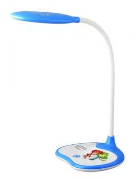 Настольная лампа ЭРА Фиксики NLED-433-6W-BU Б0028462