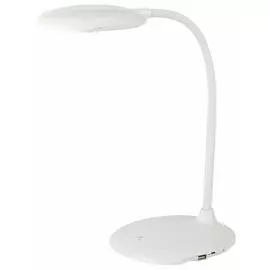 NLED-457-6W-W Настольная лампа с USB разъемом Эра Б0028455