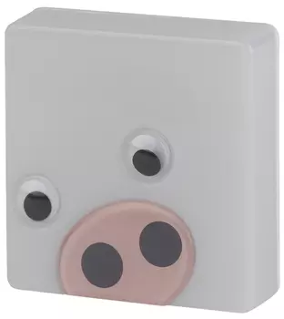 Ночник светодиодный с сенсором Хрюша Эра NN-631-LS-P Б0015242