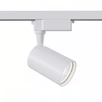 Однофазный LED светильник 10W 3000К для трека Maytoni Technicall Vuoro TR003-1-10W3K-S-W