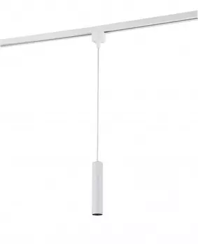 Однофазный LED светильник на подвесе 10W 3000К для трека SIMPLE STORY 2044-LED10TRW