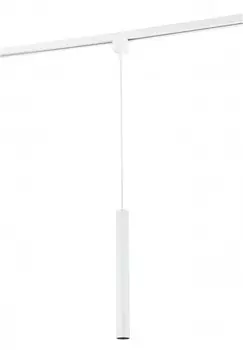 Однофазный LED светильник на подвесе 10W 3000К для трека SIMPLE STORY 2046-LED10TRW