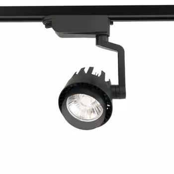 Однофазный LED светильник 10W 4200К для трека Ambrella light Track System GL6107 BK
