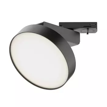 Однофазный LED светильник 12W 3000К для трека Maytoni Technicall Zon TR043-1-12W3K-B