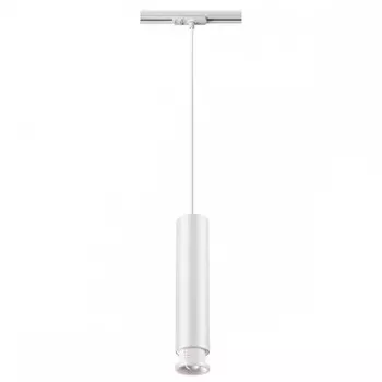 Однофазный LED светильник на подвесе 12W 3000К для трека Novotech Eddy 357976