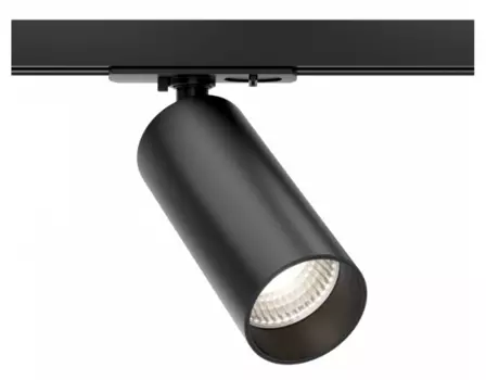 Однофазный LED светильник 12W 3000К для трека Maytoni Technicall Focus LED TR021-1-12B3K-Z-B