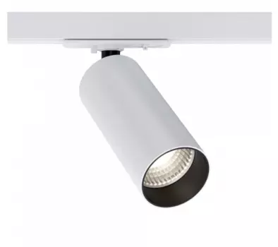 Однофазный LED светильник 12W 3000К для трека Maytoni Technicall Focus LED TR021-1-12W3K-W-D-W