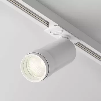 Однофазный LED светильник 12W 4000К для трека Maytoni Technicall Focus LED TR021-1-12B4K-Z-D-W