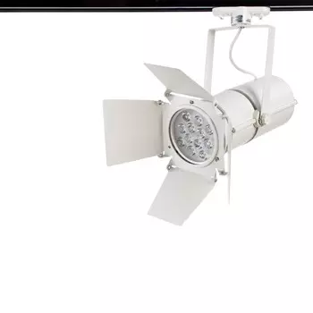 Однофазный LED светильник 12W 4000К для трека Obiettivo Arte Lamp A6312PL-1WH