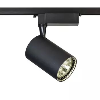 Однофазный LED светильник 17W 4000К для трека Maytoni Track TR003-1-17W4K-B