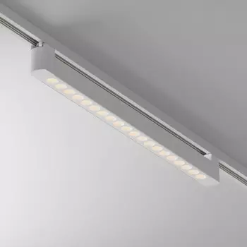 Однофазный LED светильник 20W 3000К для трека Maytoni Technicall Points Rot TR010-1-20W3K-M-W