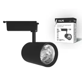 Однофазный LED светильник 24W 4200К для трека Volpe ULB-Q253 24W-NW-A BLACK - (UL-00003459)