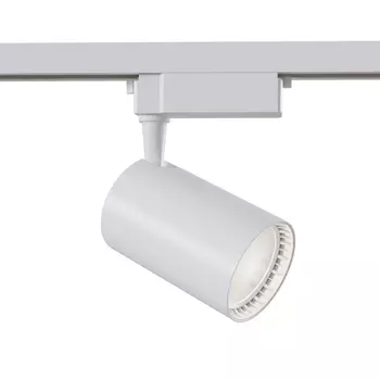 Однофазный LED светильник 26W 3000К для трека Maytoni Technicall Vuoro TR003-1-26W3K-S-W