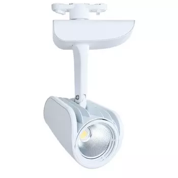 Однофазный LED светильник 30W 4000К для трека Arte Lamp A3930PL-1WH