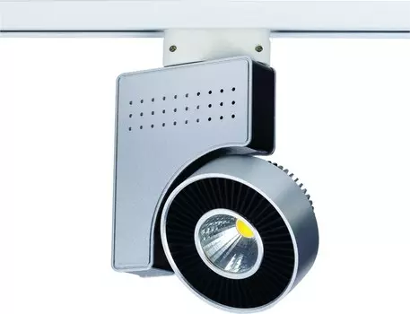 Однофазный LED светильник 33W 3000К для трека Uniel ULB-M03A-33W/WW SILVER (8546)