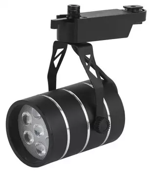 Однофазный LED светильник 7W 4000К для трека Эра Trek TR3 - 7 BK (Б0032108)