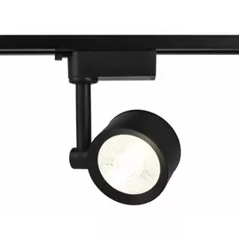 Однофазный LED светильник 7W 4200К для трека Ambrella light Track System GL6391 BK
