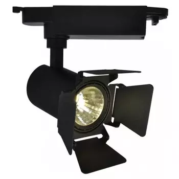 Однофазный LED светильник 9W 4000К для трека Falena Arte Lamp A6709PL-1BK