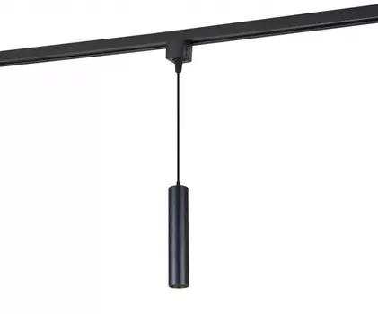 Однофазный LED светильник на подвесе 10W 3000К для трека SIMPLE STORY 2044-LED10TRB