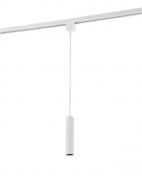 Однофазный LED светильник на подвесе 10W 4000К для трека SIMPLE STORY 2045-LED10TRW