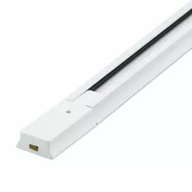 Однофазный шинопровод 0,9м Трек-система De Markt TR 2*1M WT