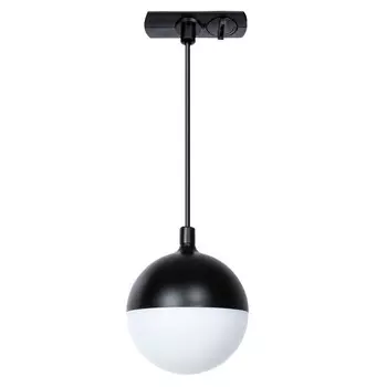 Однофазный светильник на подвесе для трека Virgo Arte Lamp A4564PL-1BK