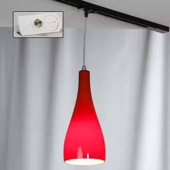 Однофазный светильник на подвесе для трека Lussole Loft Rimini LSF-1156-01-TAW