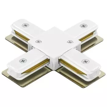 Однофазный X-образный соединитель для шинопровода Barra Lightstar 502146