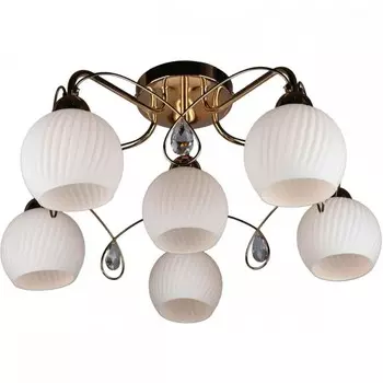 OML-31907-06 Потолочная люстра Omnilux Aunis