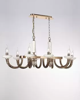P17076/8FEG Люстра подвесная Lumien Hall Летисия