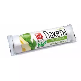 Пакеты для завтраков Bio Grifon 1 л, 18 х 28 см, 200 шт. в рулоне Б0037252 (100-001)