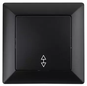 Переключатель одноклавишный ЭРА Intro Solo 10A 250V антрацит 4-103-05 Б0043281