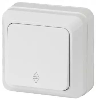 Переключатель (белый) Quadro Intro 2-103-01 (Б0027637)