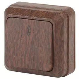 Переключатель (венге) Quadro Intro 2-104-01 (Б0030120)